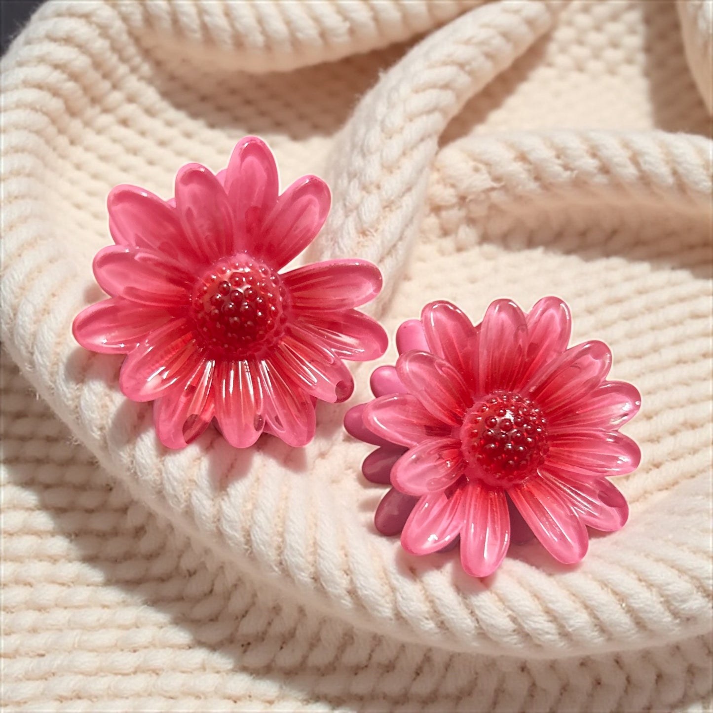 Sun Flower Hair Claw Clips for Women (1 Pc)