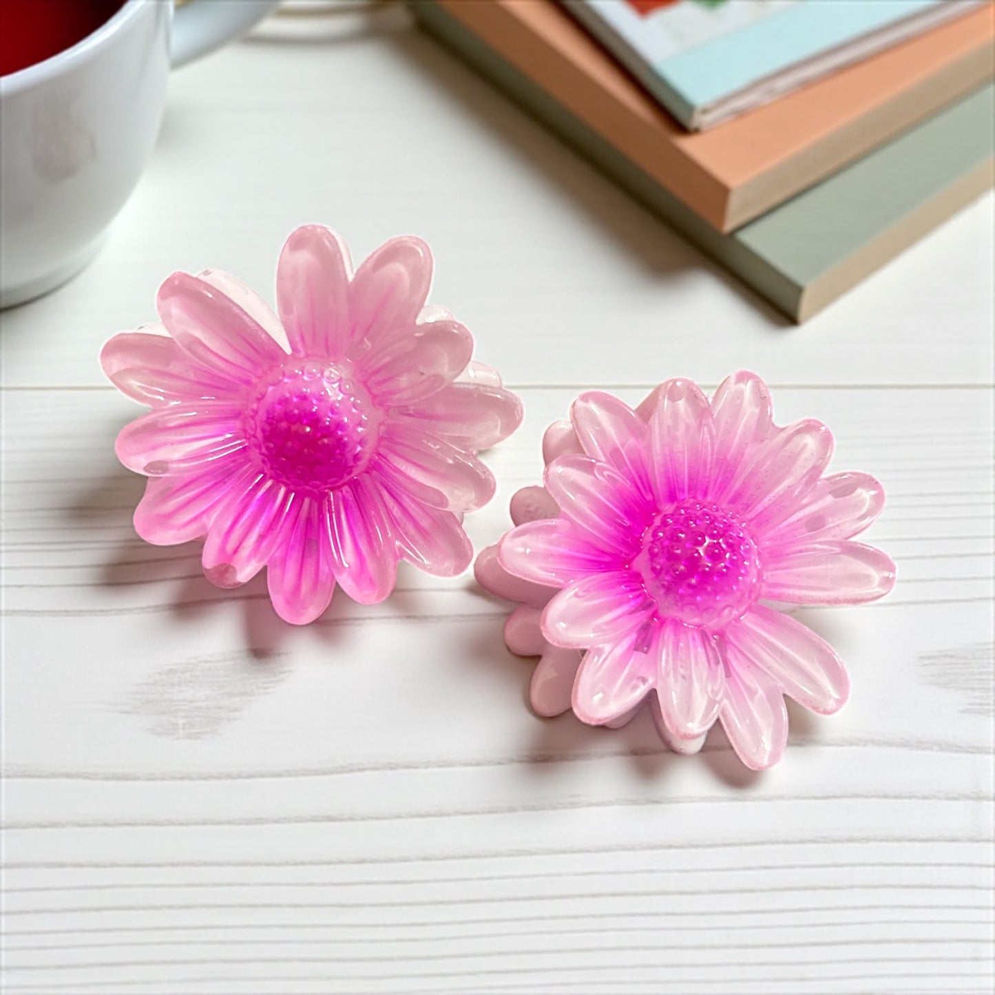 Sun Flower Hair Claw Clips for Women (1 Pc)