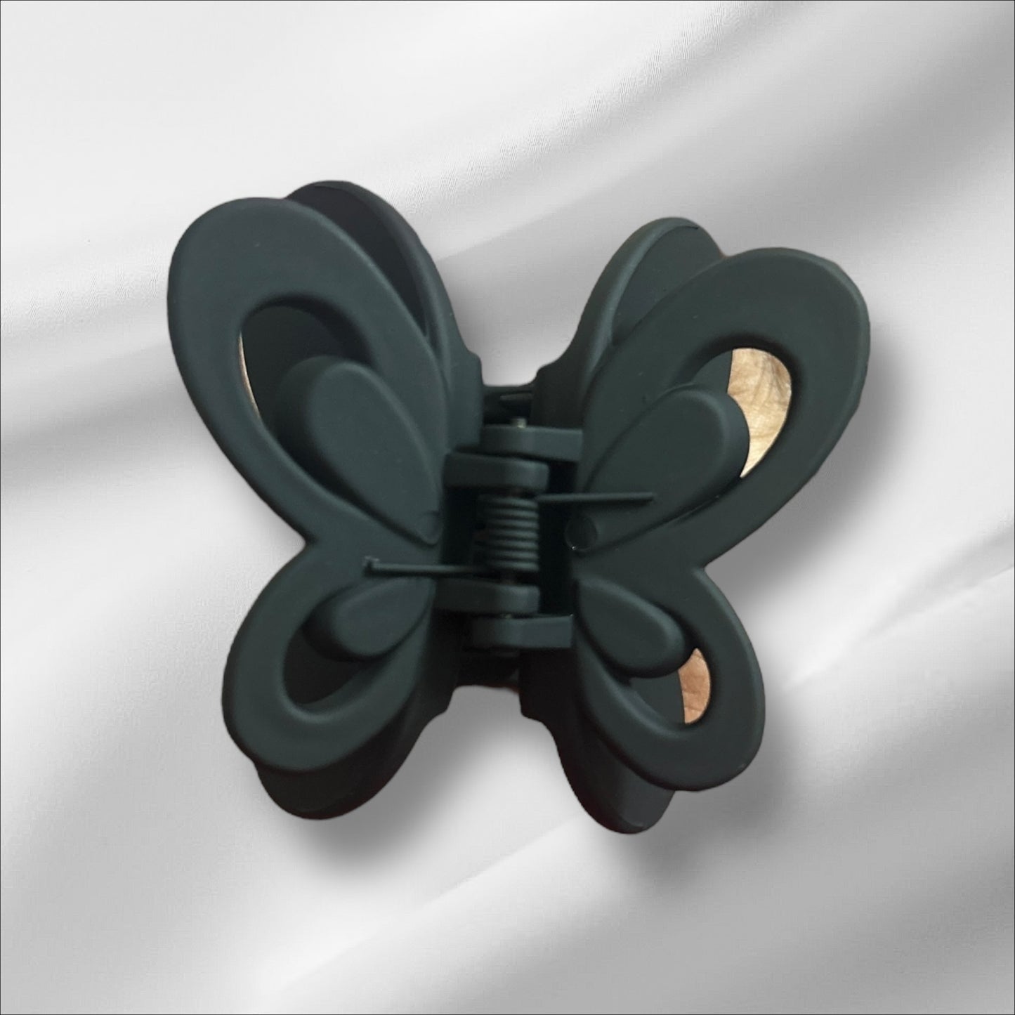 Matte Finish Butterfly Hair Claw Clips for Women (1 Pc)