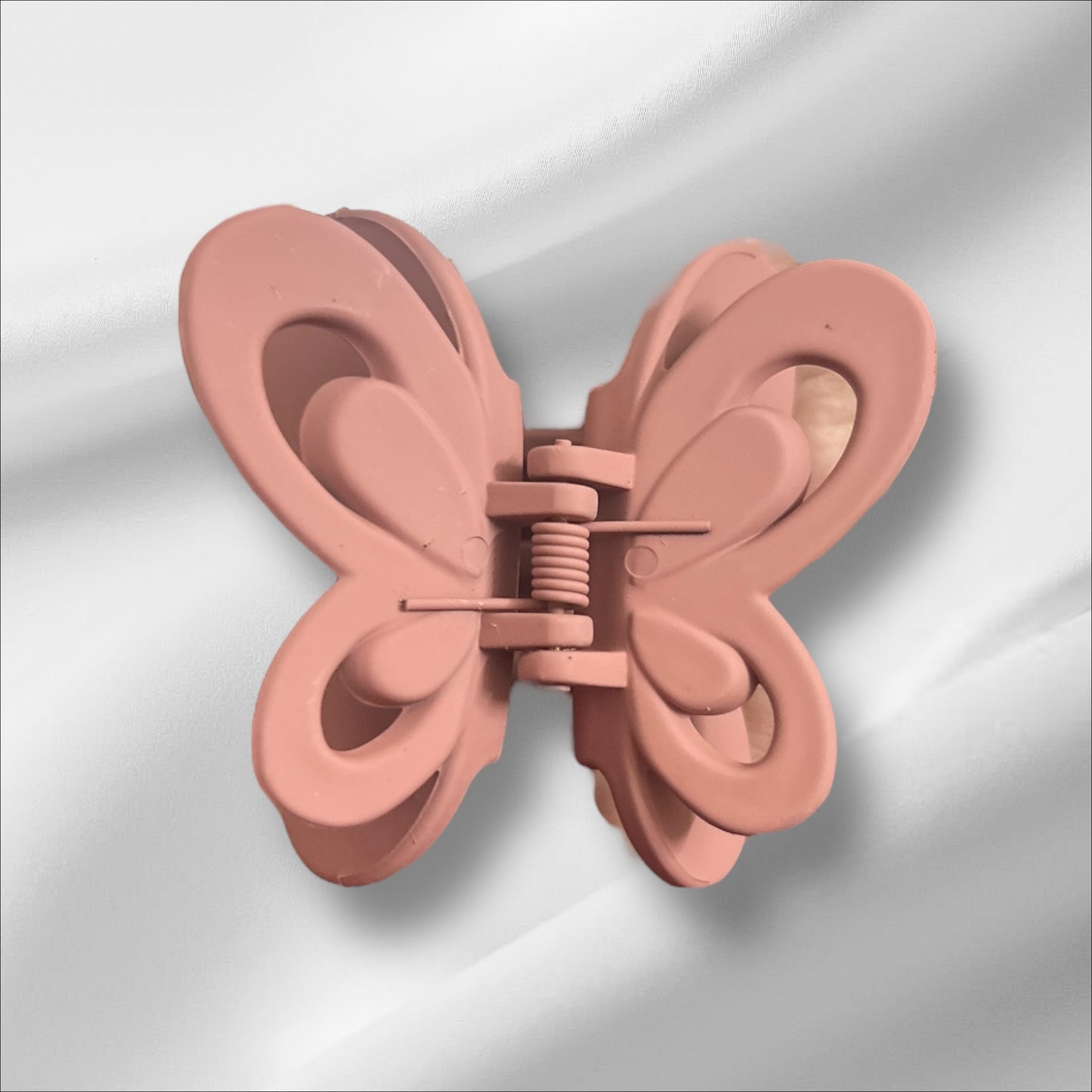 Matte Finish Butterfly Hair Claw Clips for Women (1 Pc)