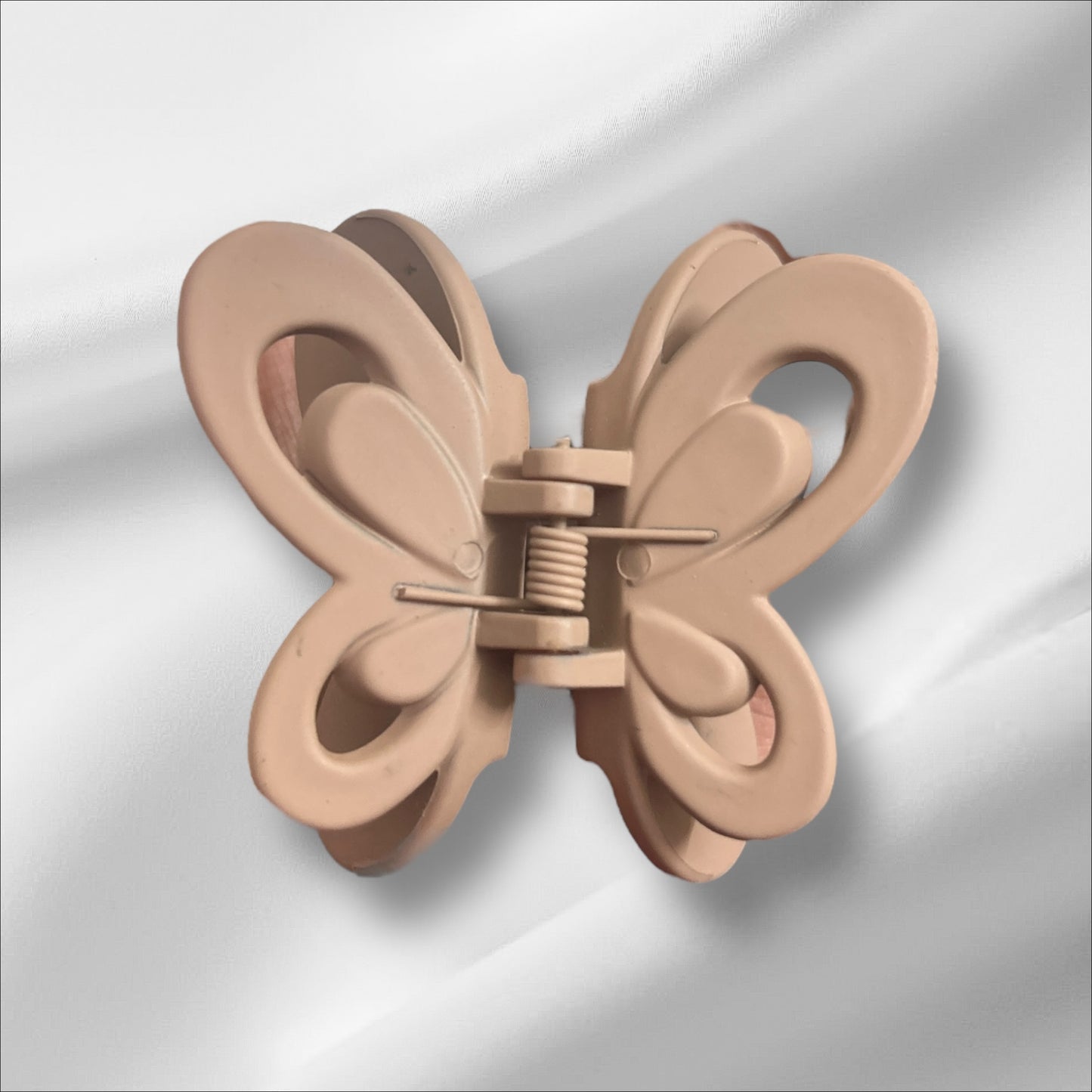 Matte Finish Butterfly Hair Claw Clips for Women (1 Pc)
