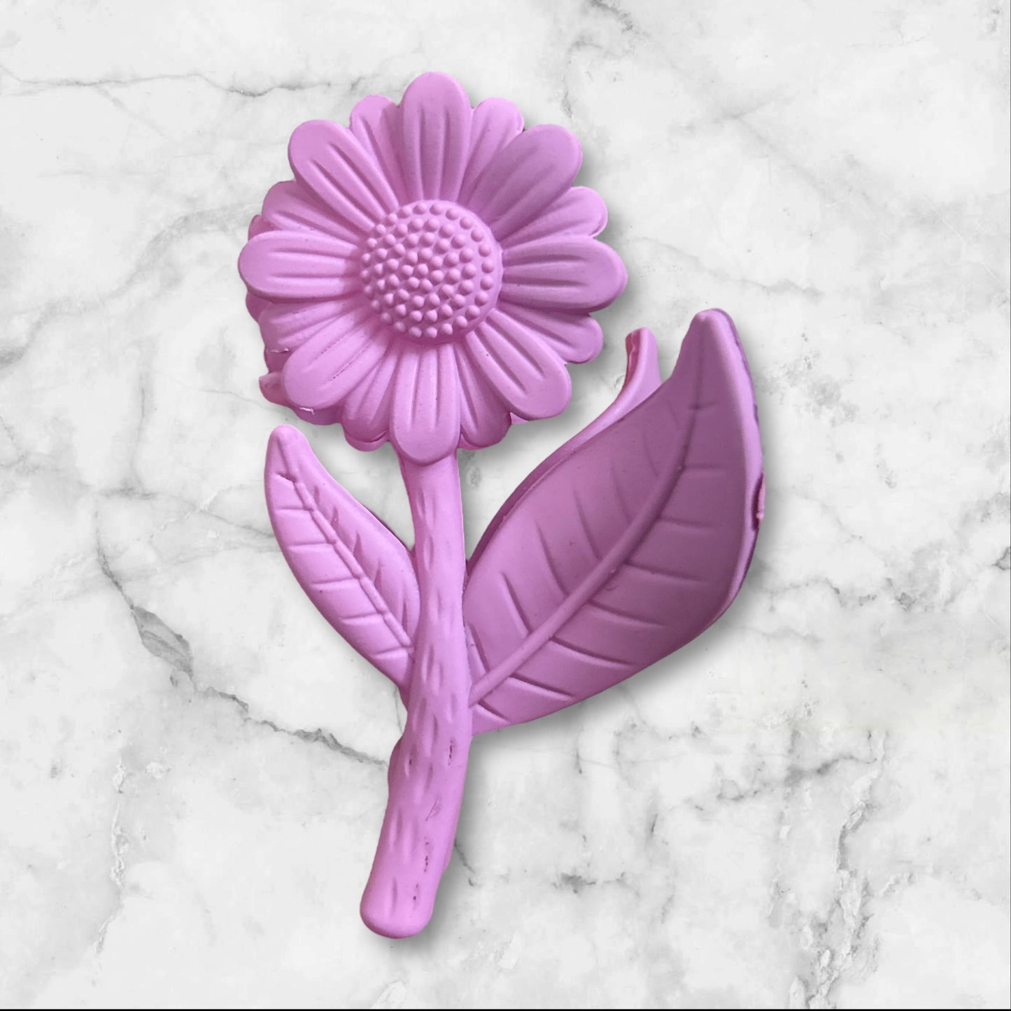 Matte Finish Sun Flower Hair Claw Clips for Women (1 Pc)