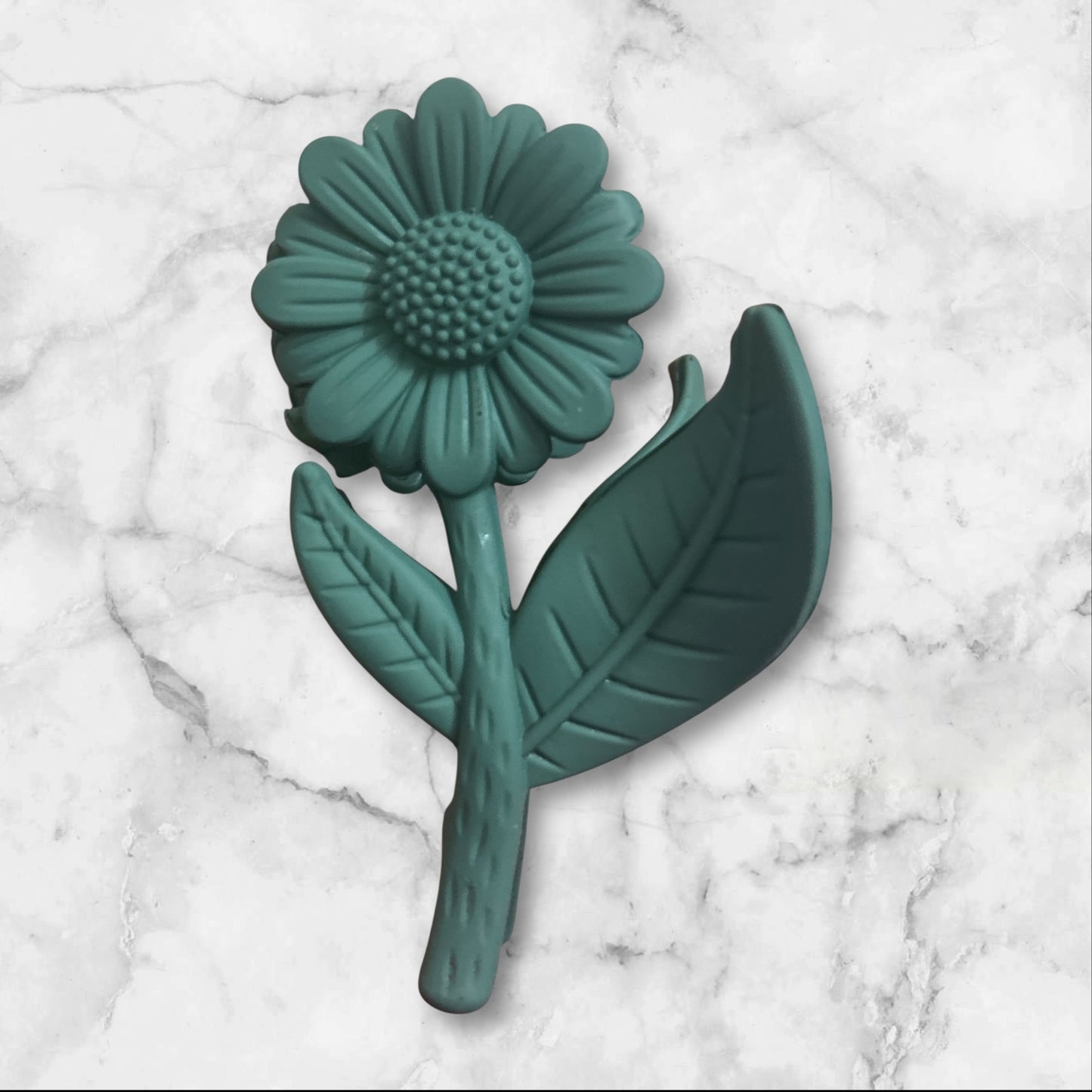 Matte Finish Sun Flower Hair Claw Clips for Women (1 Pc)