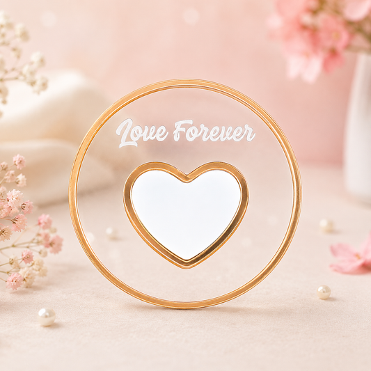 Customized Thumbprint Heart with Magnet – Love Forever ❤️