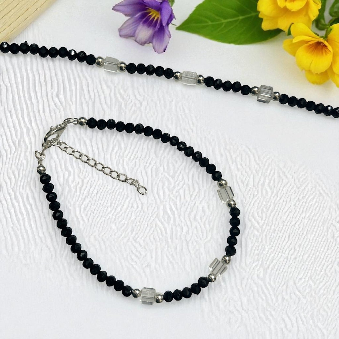Crystal Beads Anklet Set - Type 1