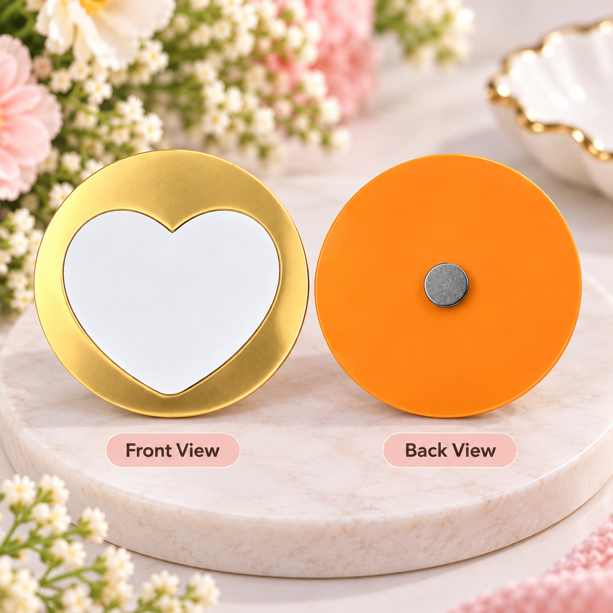 Customized Thumbprint Heart with Magnet