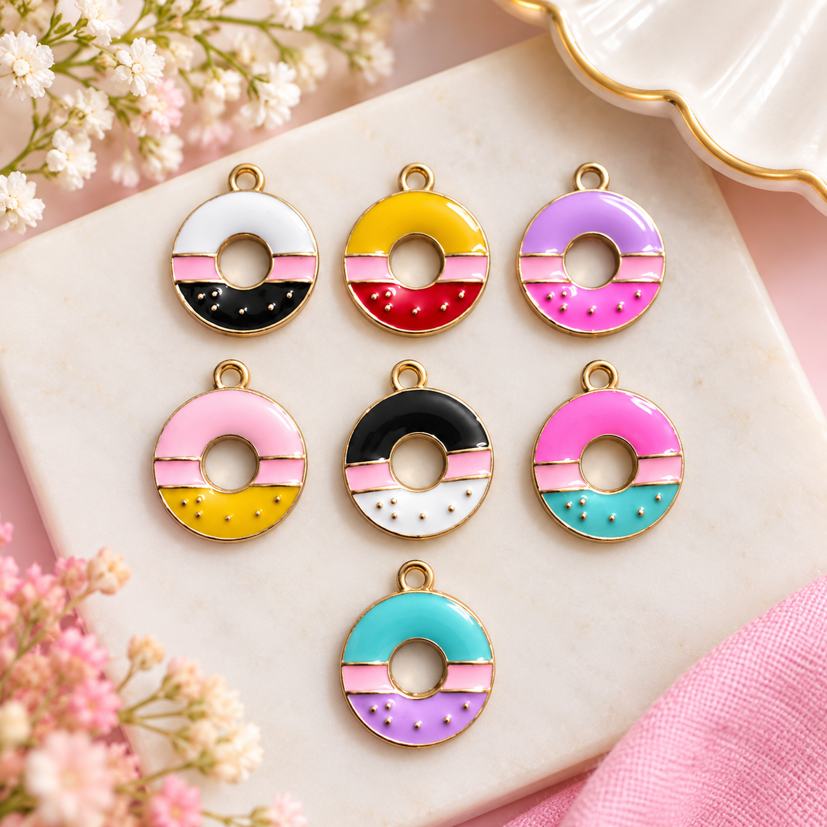 Donut Charm (Mixed 1 PC)