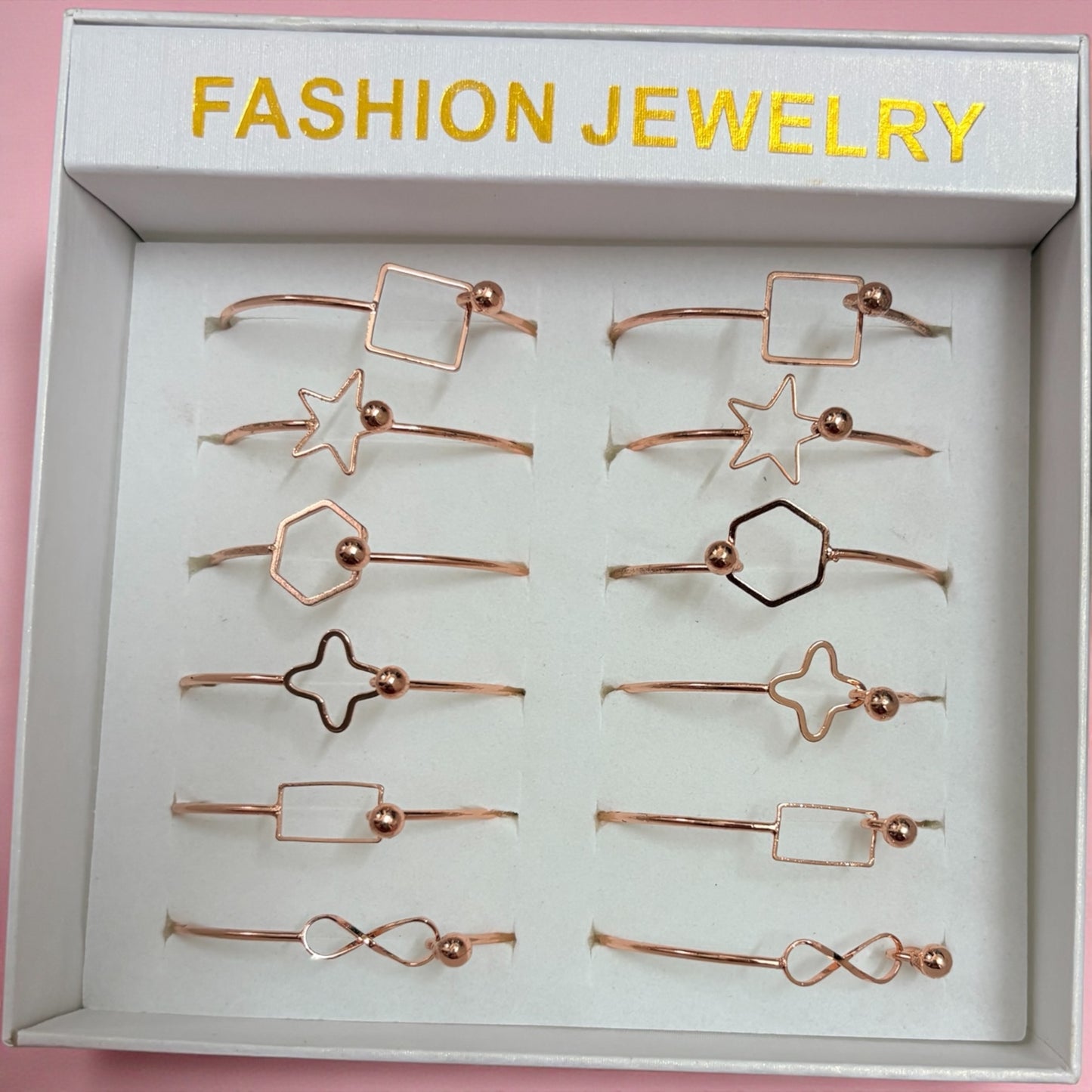 Kids Korean Fancy Bracelet Type 2 - (Pack of 12 Pcs)