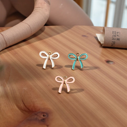Colorful Bow Charms