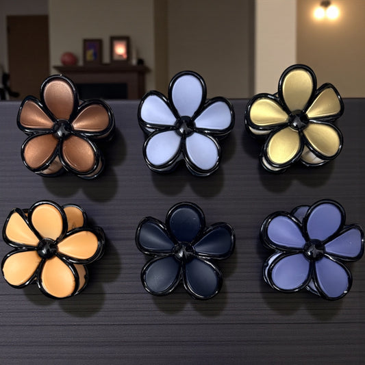 Colorful Cherry Korean Hair Clips (Big) 6 Pcs - JHKC100120