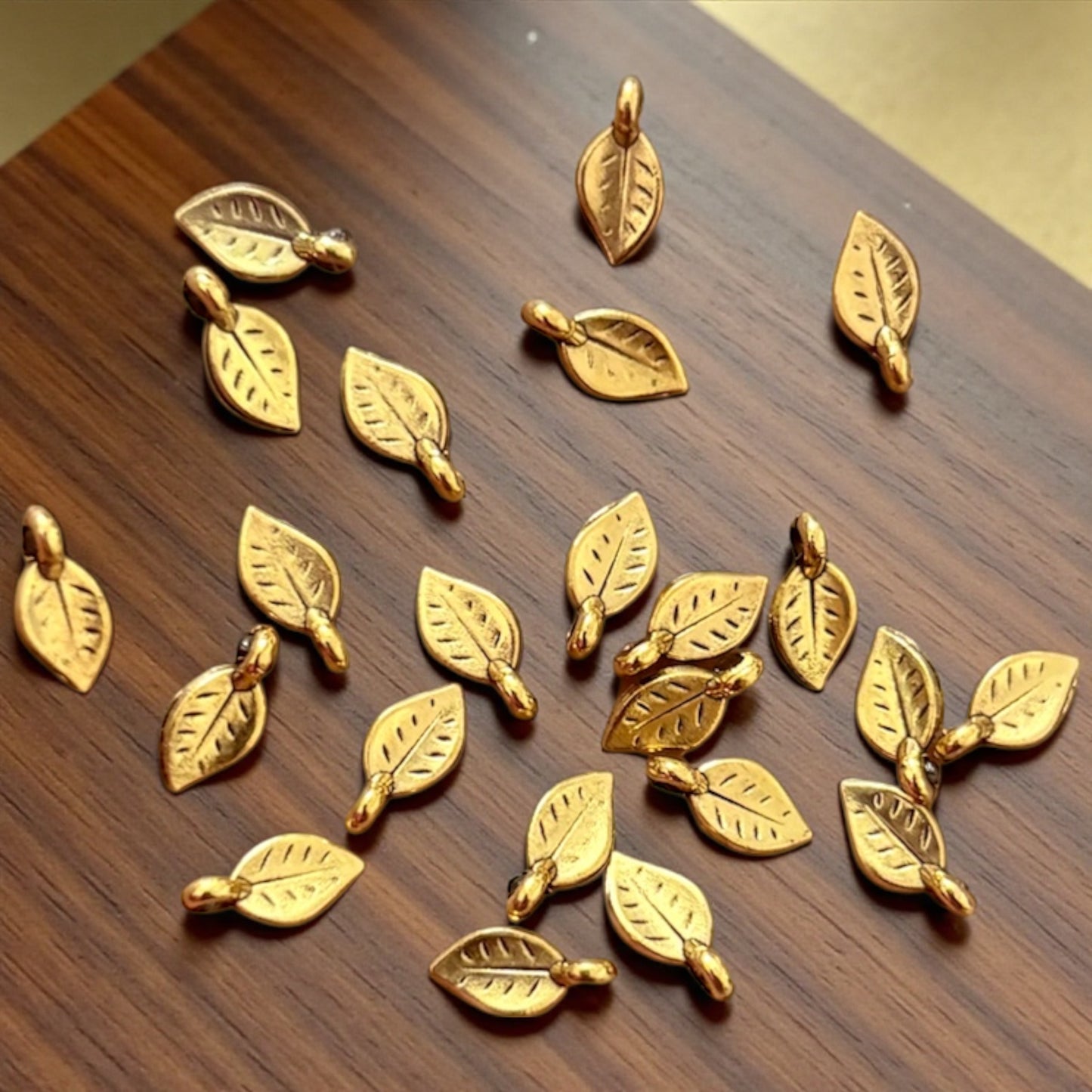 Golden Leaf Metal Charms (10 gms)