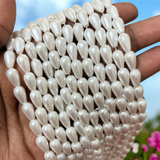 Pearl Drop Beads (50 Pcs)