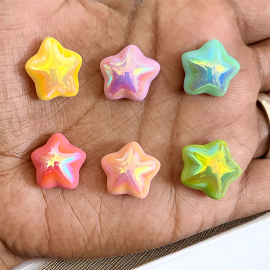 Acrylic Glitter Star For Craft - pack Of 1Pc