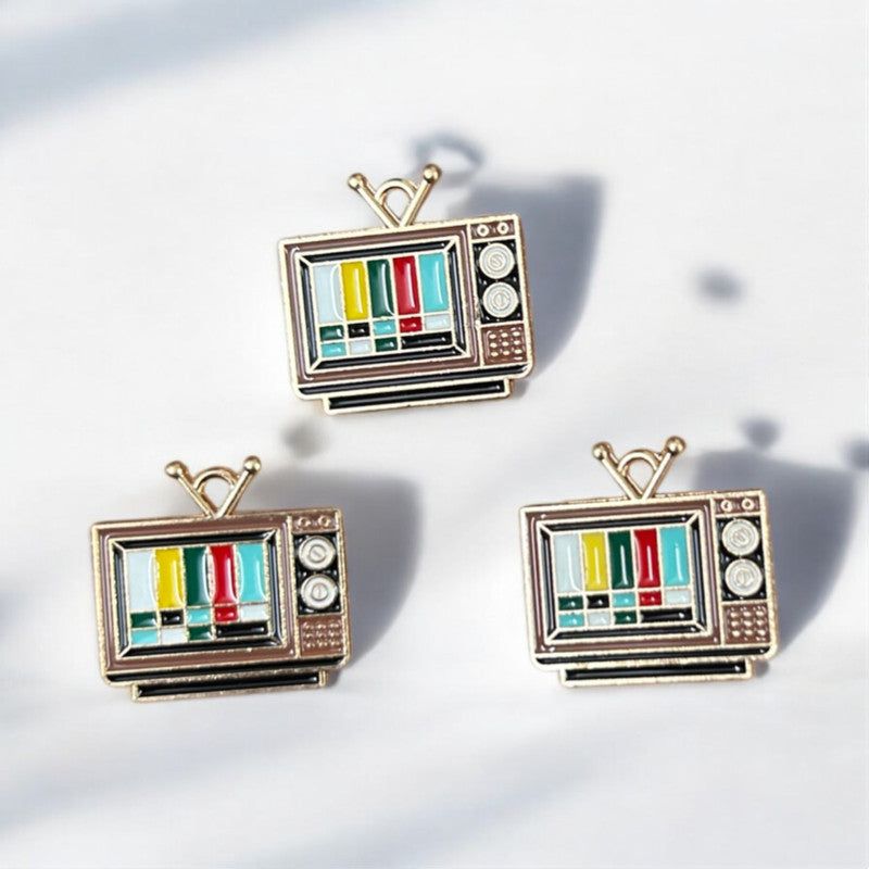 Retro TV Charms 1Pc
