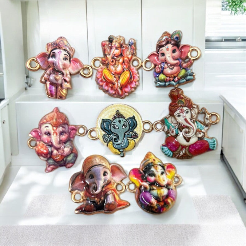 Lord Ganesha Charm Mixed 5Pcs