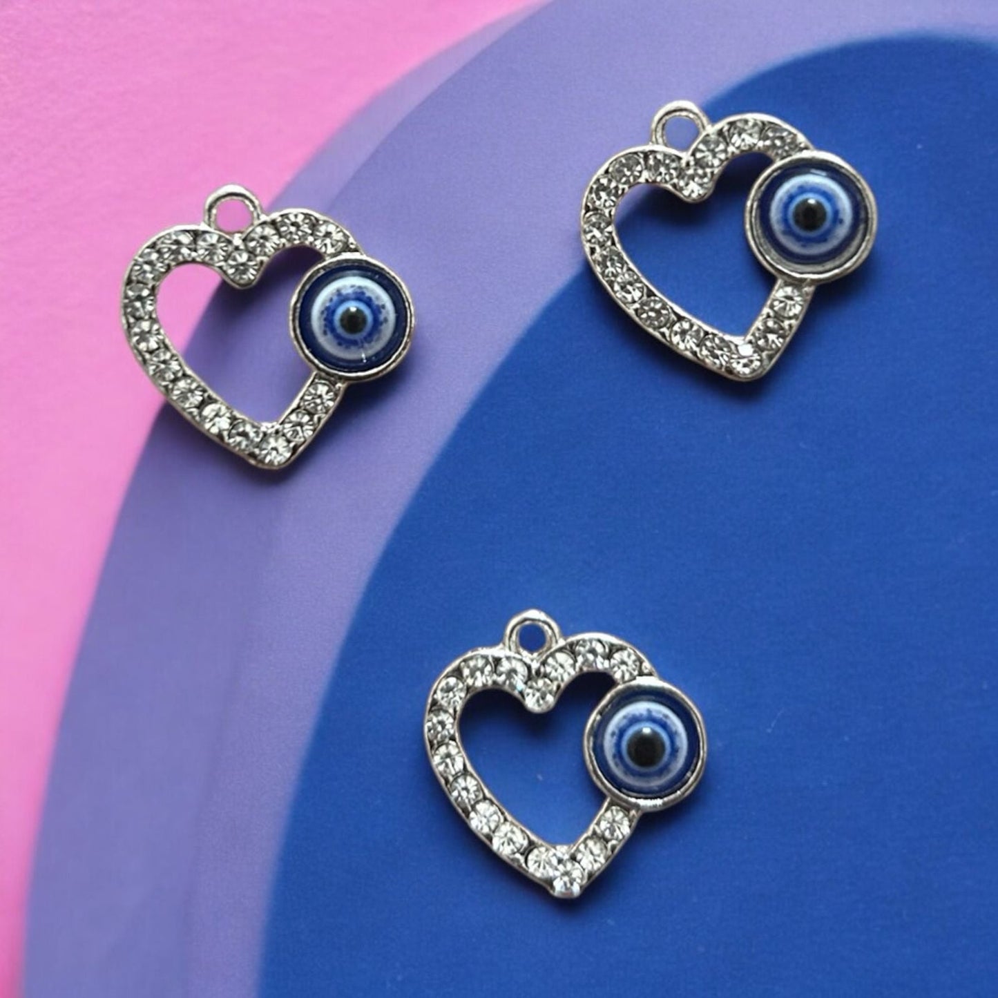 Stone Heart with Evil Eye