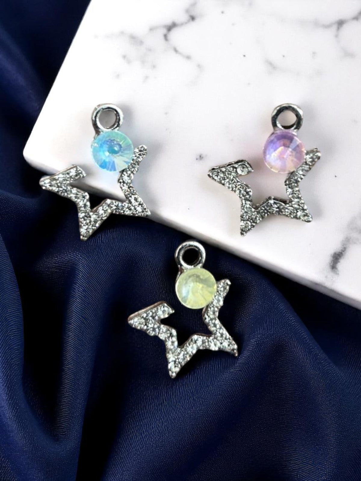 Luxury Star with Stone Charms (Mixed 1pc)
