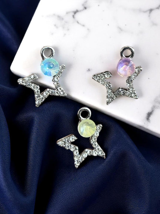 Luxury Star with Stone Charms (Mixed 1pc)