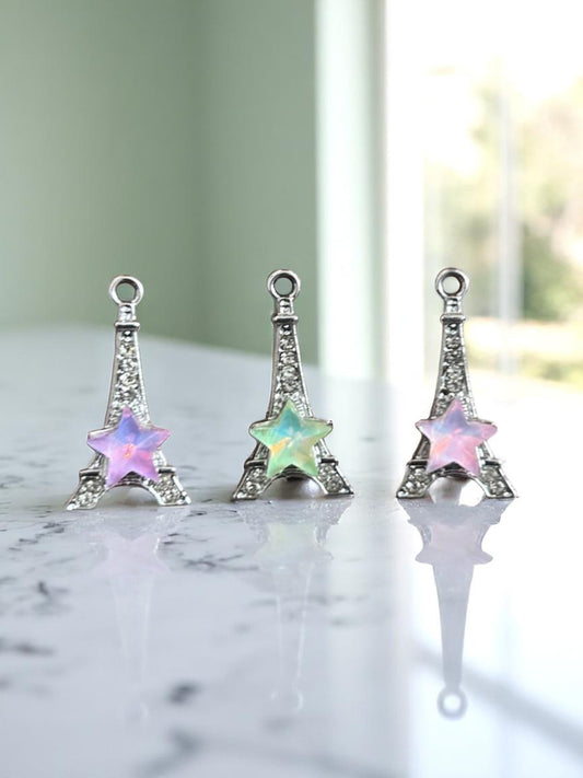 Luxury Eiffel Tower Stone Charms (Mixed 1pc)