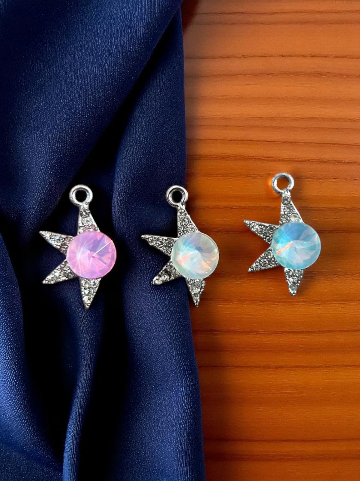 Luxury Sun Theme Stone Charms (Mixed 1pc)