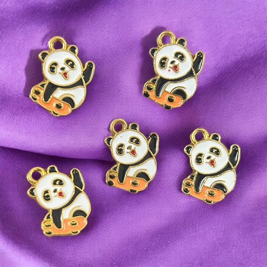 Skating Panda Charms 1PC