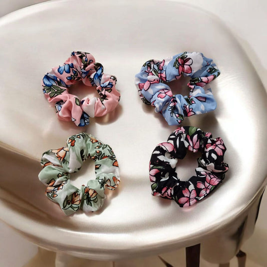 Printed Scrunchies - Medium