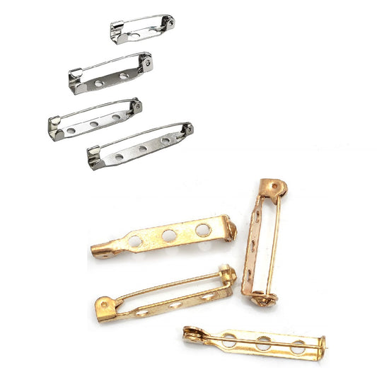 Brooch Pin Back Base (Pack of 10pcs)