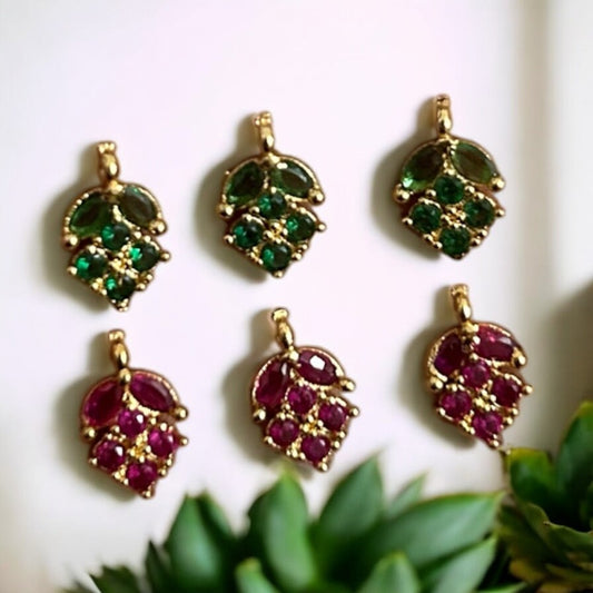 Luxury AD Stone Drop Invisible Pendant
