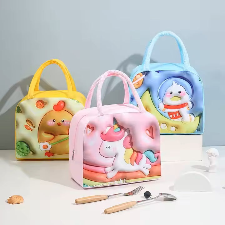 3D Printed Insulated Lunch Bag for Kids