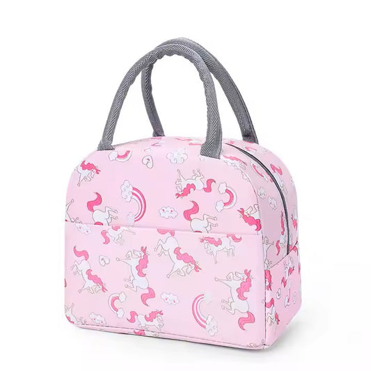 Premium Unicorn Printed Insulated Leak-Proof Lunch bag for Kids & Adults