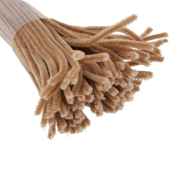 Colored Pipe Cleaners for DIY Crafts (Pack of 50 pcs)