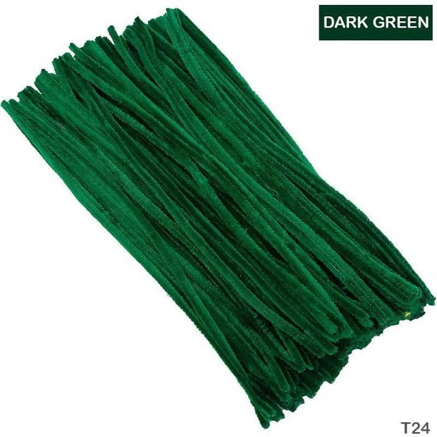 Colored Pipe Cleaners for DIY Crafts (Pack of 50 pcs)