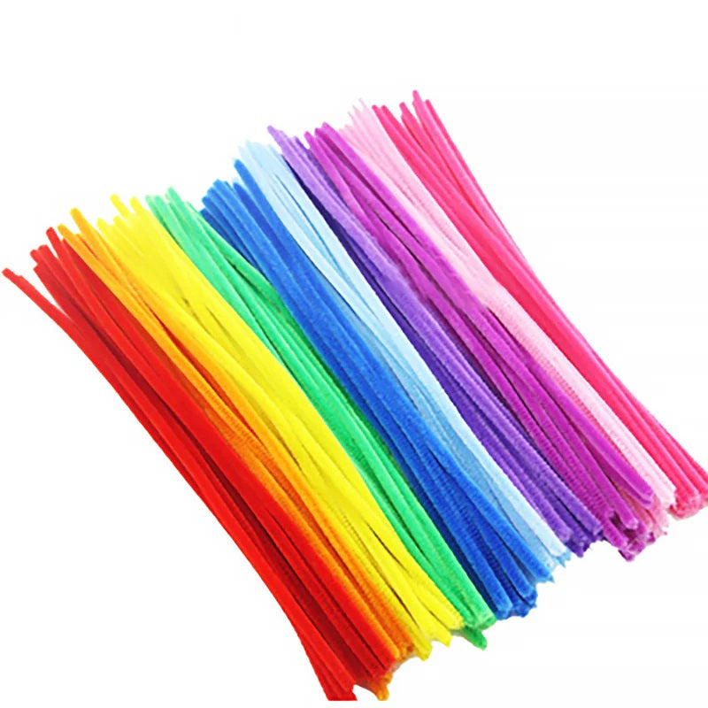 Colored Pipe Cleaners for DIY Crafts (Pack of 50 pcs)