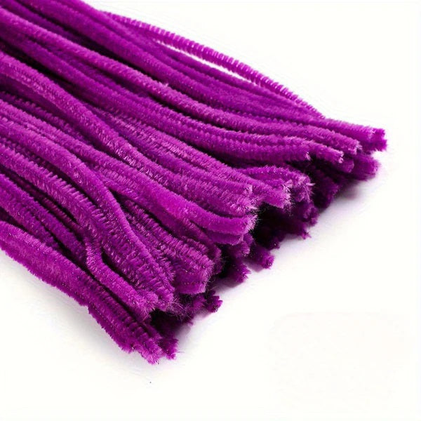 Colored Pipe Cleaners for DIY Crafts (Pack of 50 pcs)