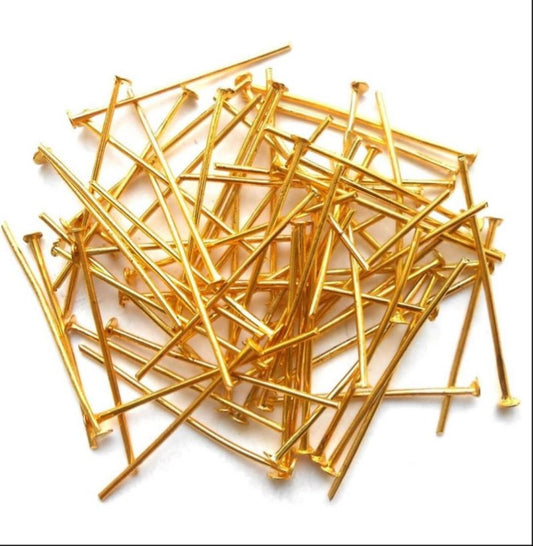 Head Pin 10gms - Gold