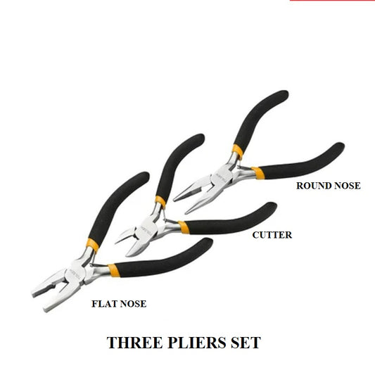 Three Pliers Tool Set for Bracelet and Jewellery Making