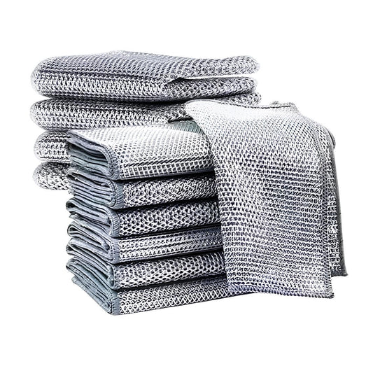Non Scratch Wire Dishwashing Cloth - 5 Pcs