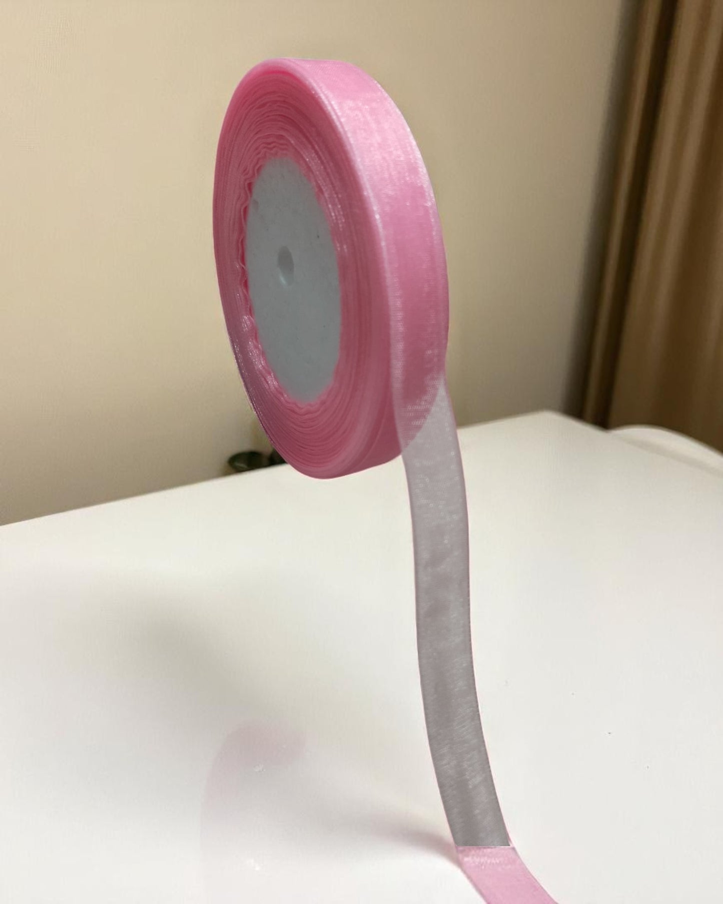 Organza Ribbon for Bow Making, Gift Wrapping, Crafting & Decoration (0.5 Inch, 40 - 45m)
