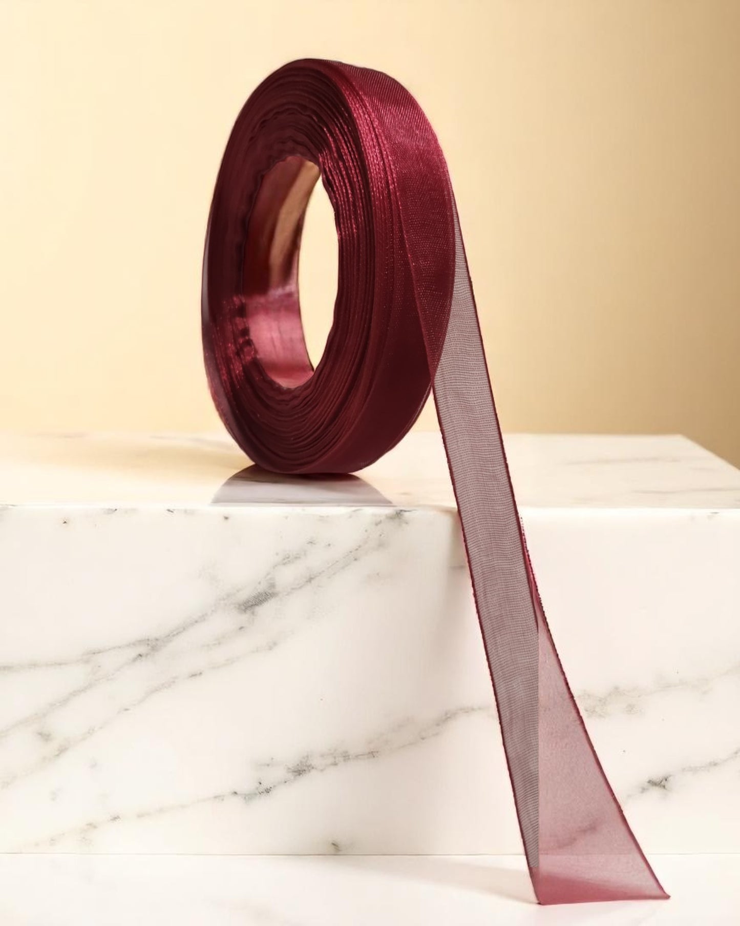 Organza Ribbon for Bow Making, Gift Wrapping, Crafting & Decoration (0.5 Inch, 40 - 45m)
