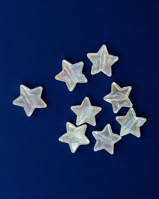 Acrylic Transaparent Star (10 gms) Pearl Jewelry Making, Bracelet, Necklace, Earrings, DIY Accessories
