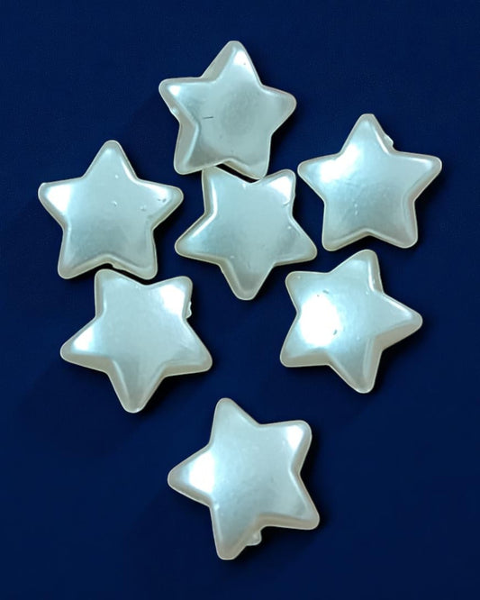 Acrylic Star (10 gms) Pearl Jewelry Making, Bracelet, Necklace, Earrings, DIY Accessories