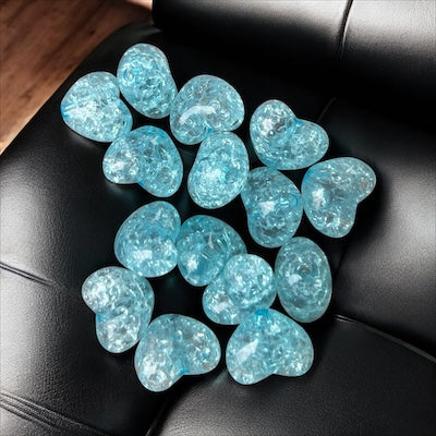 Crack Heart Shape Beads DIY For Jewelry Making Handing Accessories