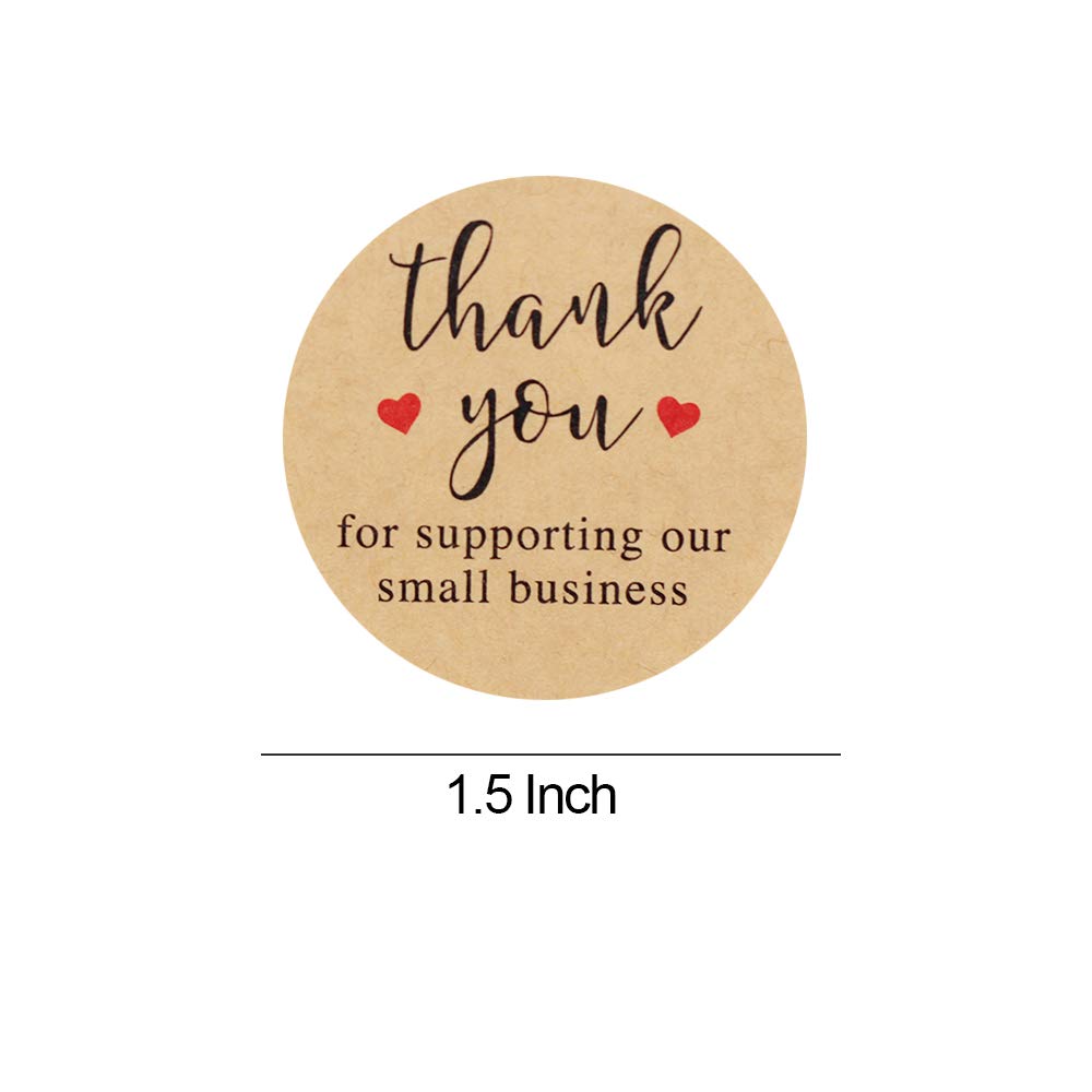 Thank You Stickers 500pcs - Type #18