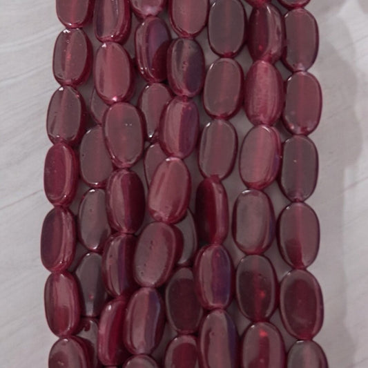 Tablet Beads for Crafts & Embroidery - Coffee Brown