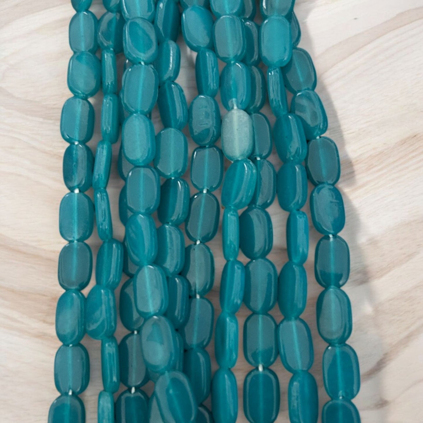 Tablet Beads for Crafts & Embroidery - Sky Blue