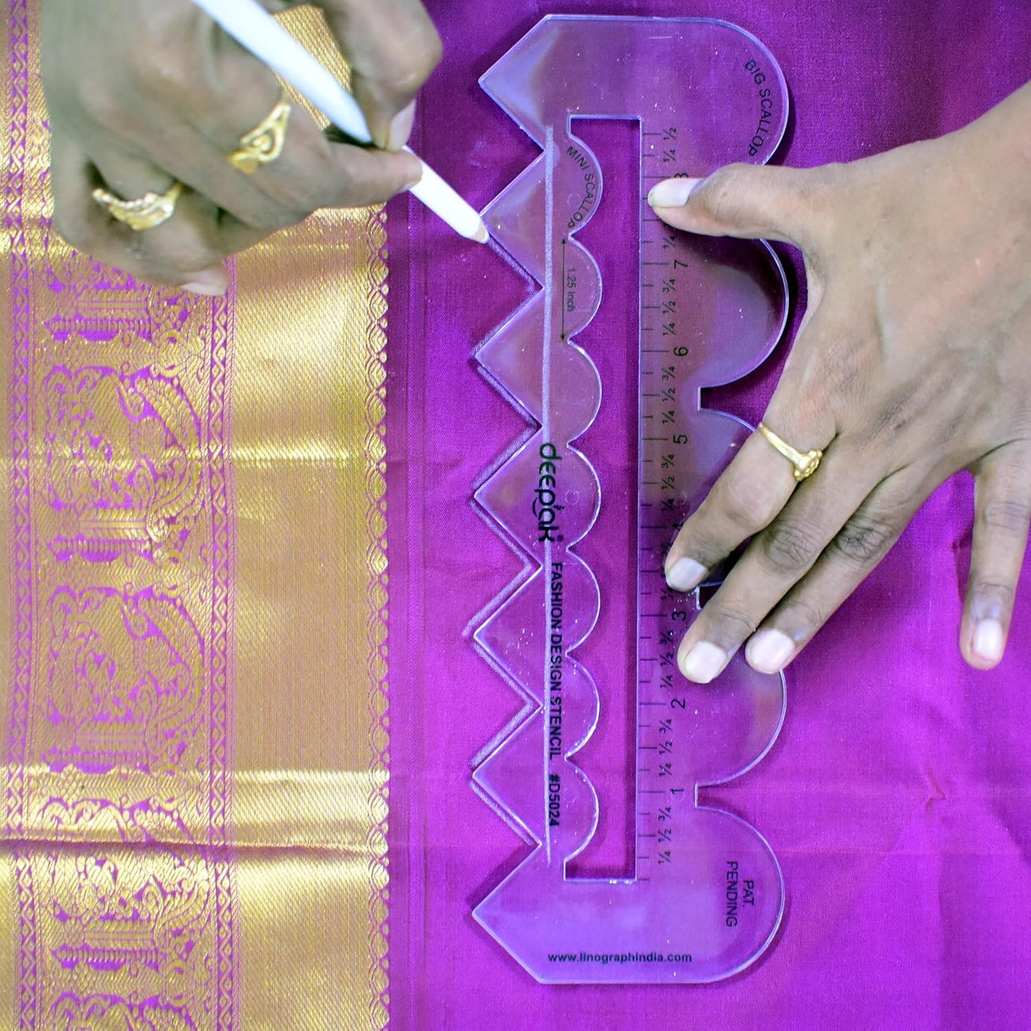 Multi-purpose Scallop Scale (4 in 1)