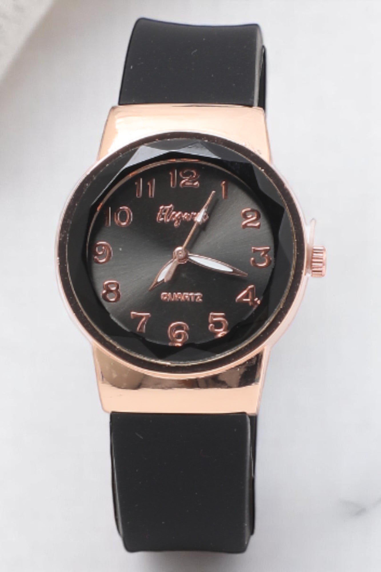 Elegance Stylish Analog Watch for Women - Black