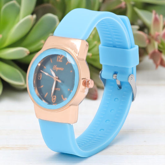 Elegance Trending Analog Watch for Women - Light Blue