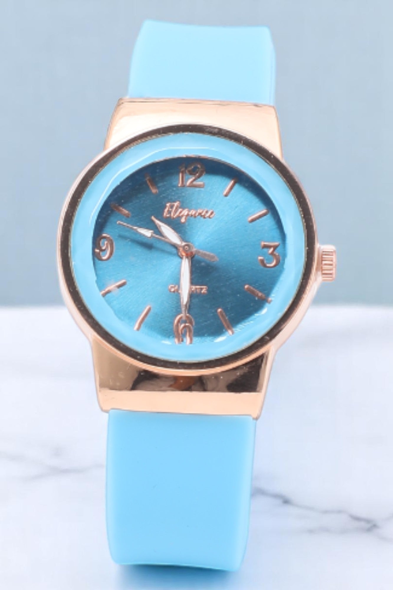 Elegance Trending Analog Watch for Women - Light Blue
