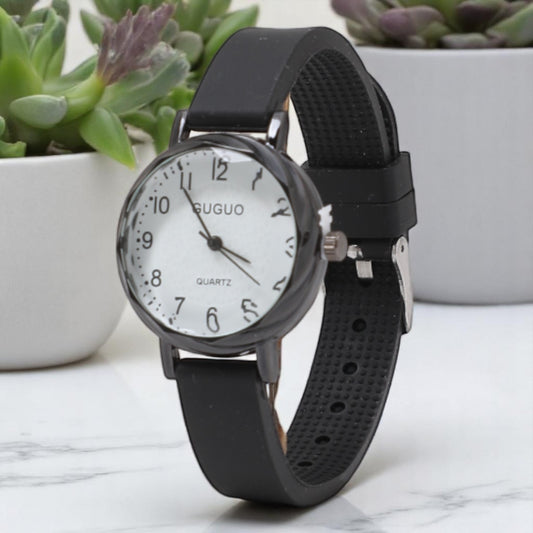 Casual Analog Watch for Women - Black